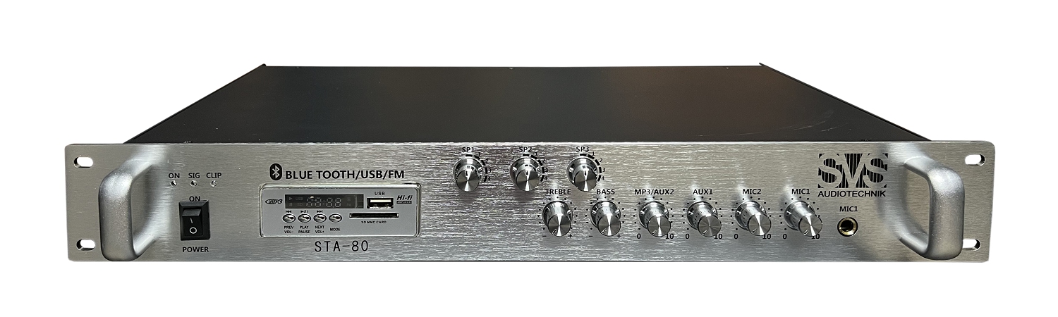 SVS Audiotechnik STA-80 Микшер-усилитель для систем Public Address в Республике Алтай